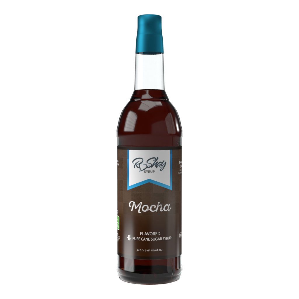 Mocha Flavor Cane Sugar Syrup (25 oz)